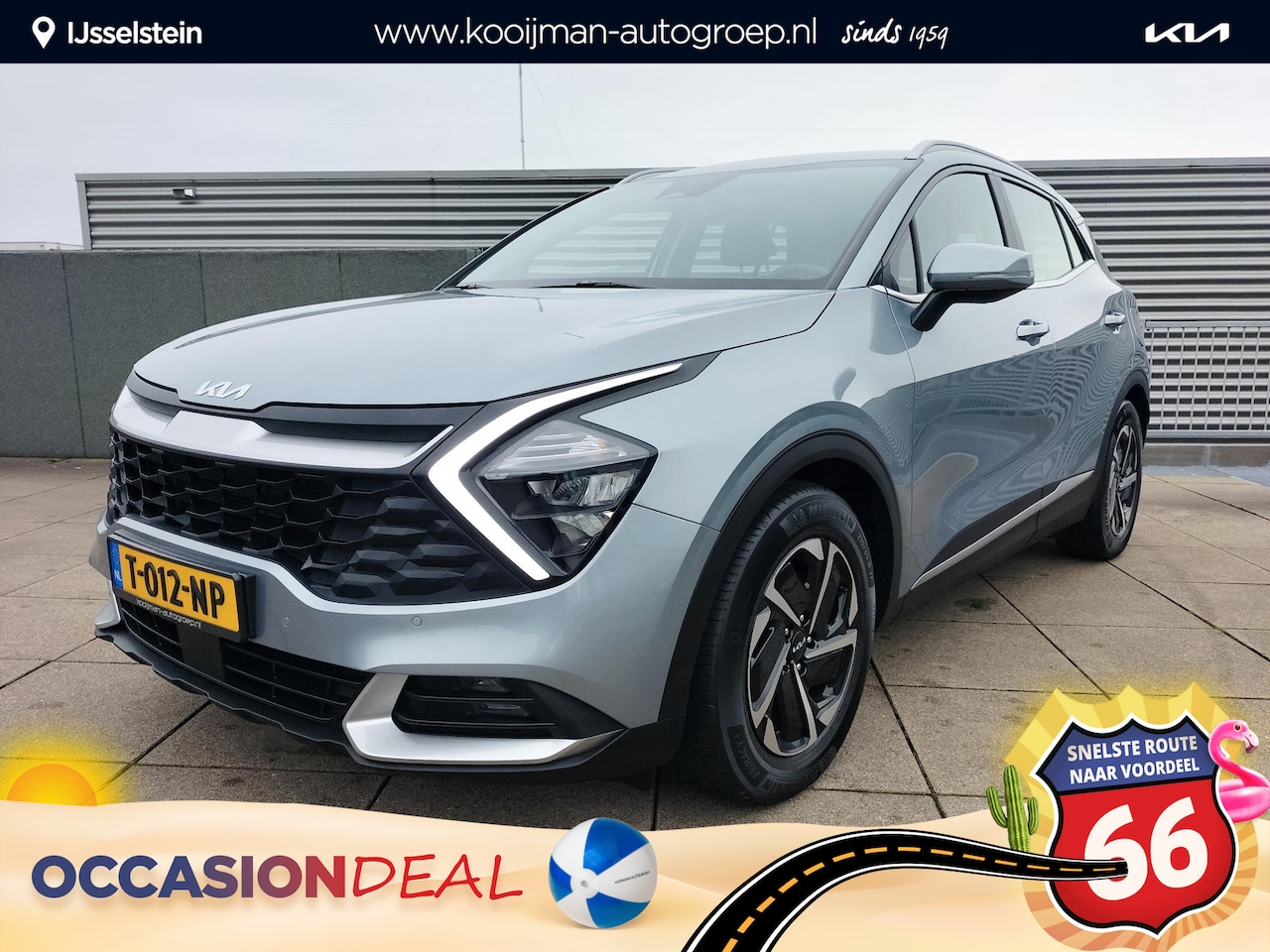 Kia Sportage - 1.6 T-GDi MHEV DynamicLine 150 PK TREKHAAK - AutoWereld.nl