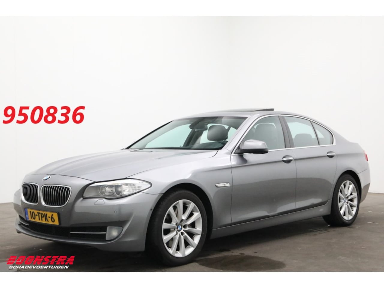 BMW 5-serie - 535i HE Schuifdak Leder Navi Clima Cruise Camera SHZ PDC - AutoWereld.nl