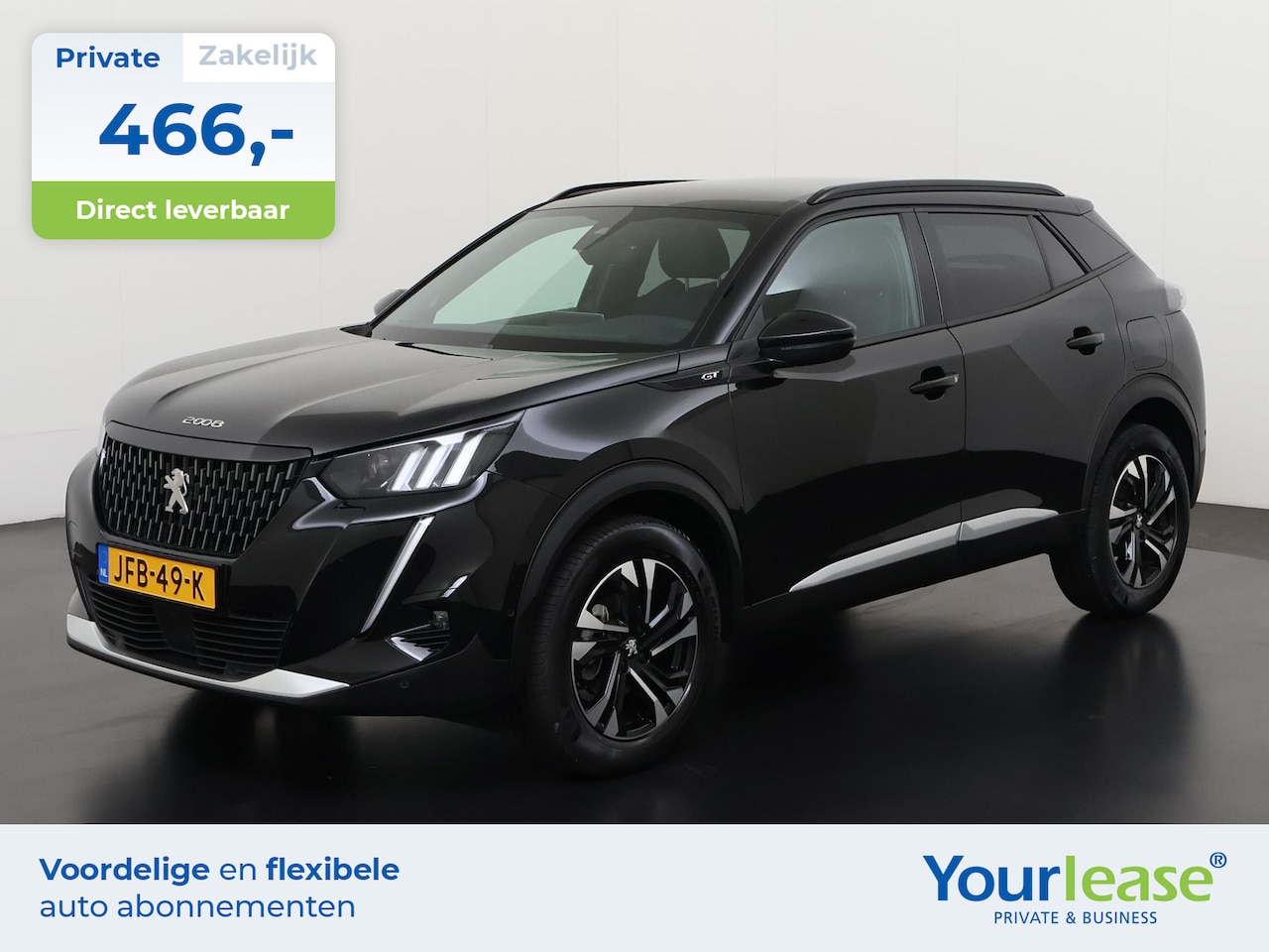 Peugeot 2008 - 1.2 PureTech GT | All-in 466,- Private Lease | Direct uit voorraad - AutoWereld.nl