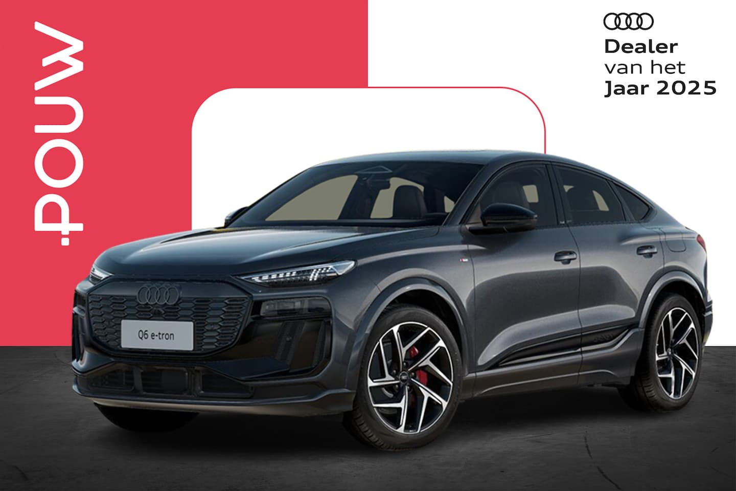 Audi Q6 Sportback e-tron - 252pk S Edition 83 kWh | Panoramadak | 21" Velgen - AutoWereld.nl