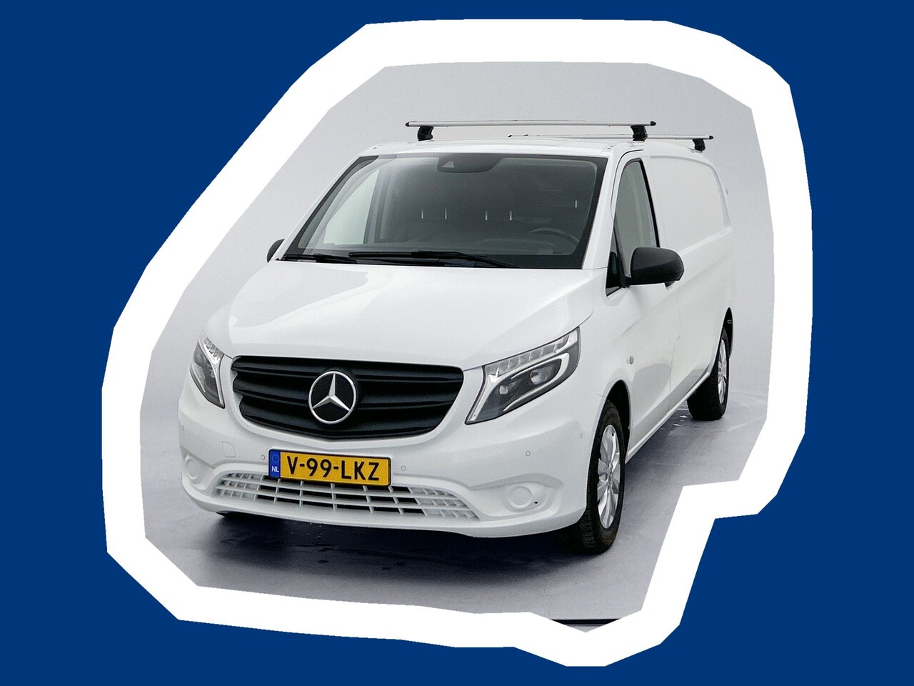 Mercedes-Benz Vito - 116 CDI Extra Lang Led Trekhaak Navigatie Apple Carplay/Android Auto Cruise Control - AutoWereld.nl