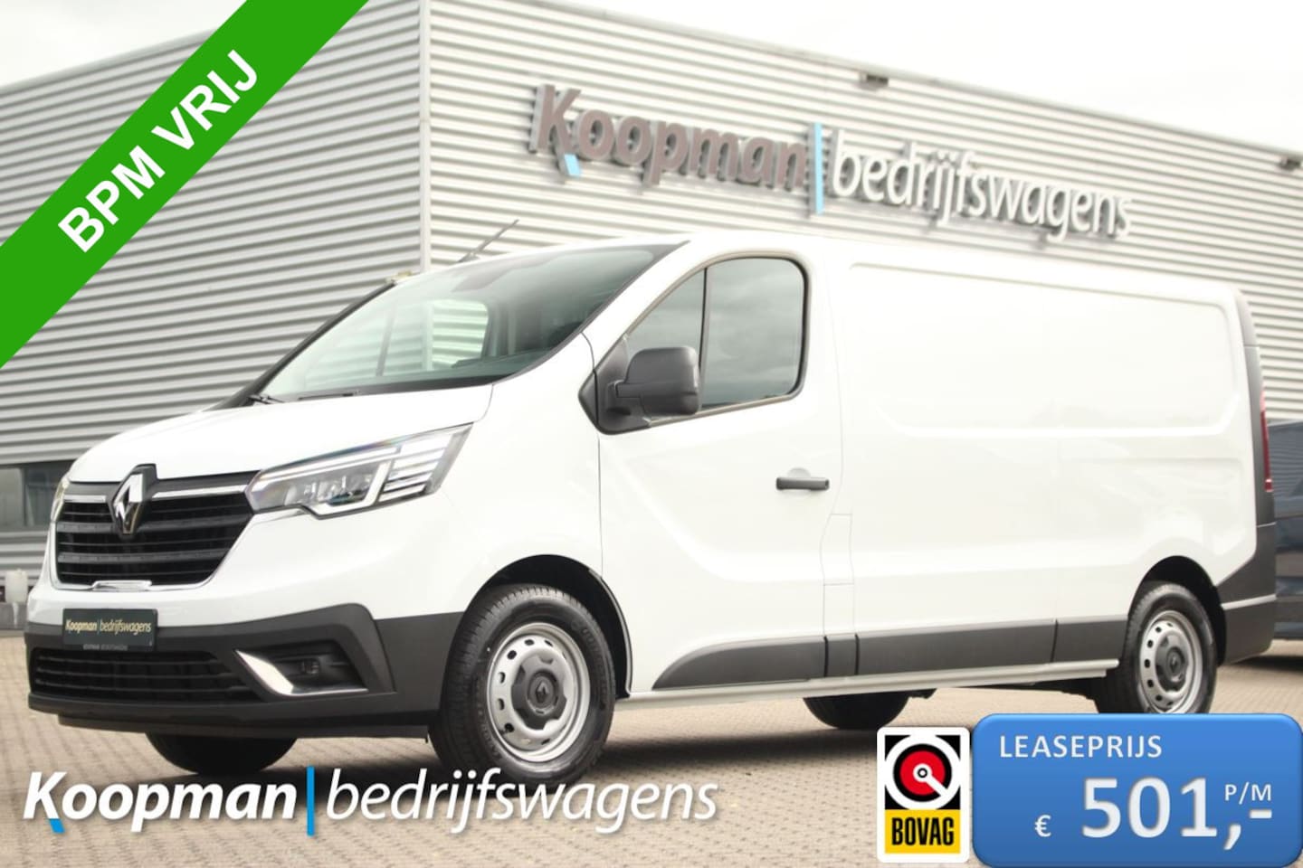 Renault Trafic - 2.0 Blue dCi 150pk T30 L2H1 | Cruise | Carplay/Android | PDC | Lease 501,- p/m - AutoWereld.nl
