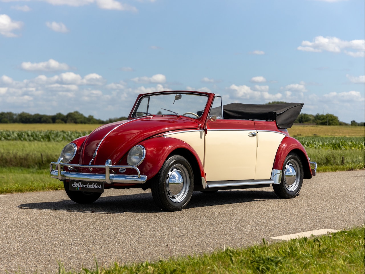 Volkswagen Kever Cabriolet - VW Karmann 1/15 1958 - AutoWereld.nl