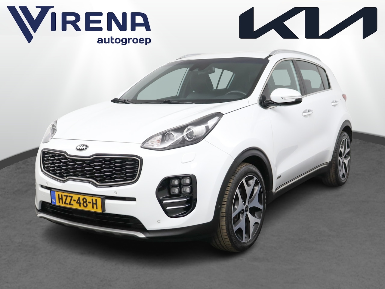 Kia Sportage - 1.6 T-GDI 4WD GT-PlusLine Airco -  Cruise Control - Climate Control - Dodehoek Detectie - - AutoWereld.nl