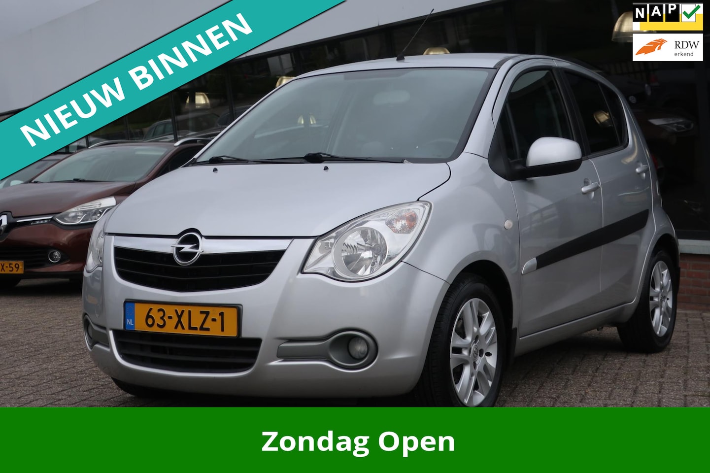 Opel Agila - 1.0 Edition 2e EIG_AIRCO_ELE-RAMEN_LMV_NAP. - AutoWereld.nl