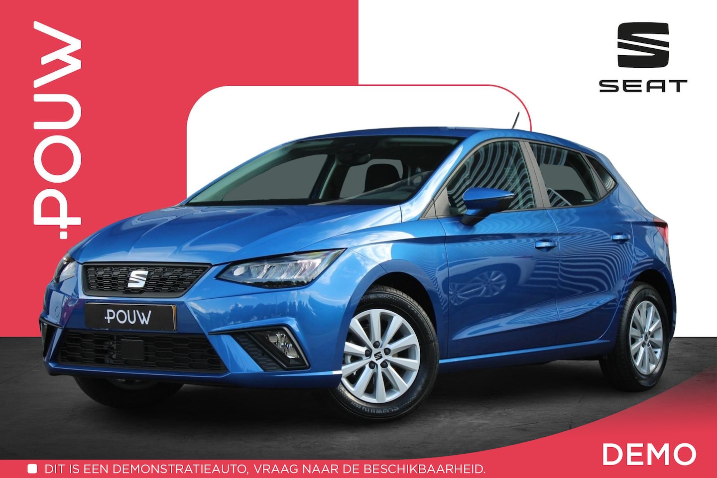 SEAT Ibiza - 1.0 EcoTSI 95pk Style Plus | Apple Carplay/Android Auto | Parkeersensor Achter - AutoWereld.nl