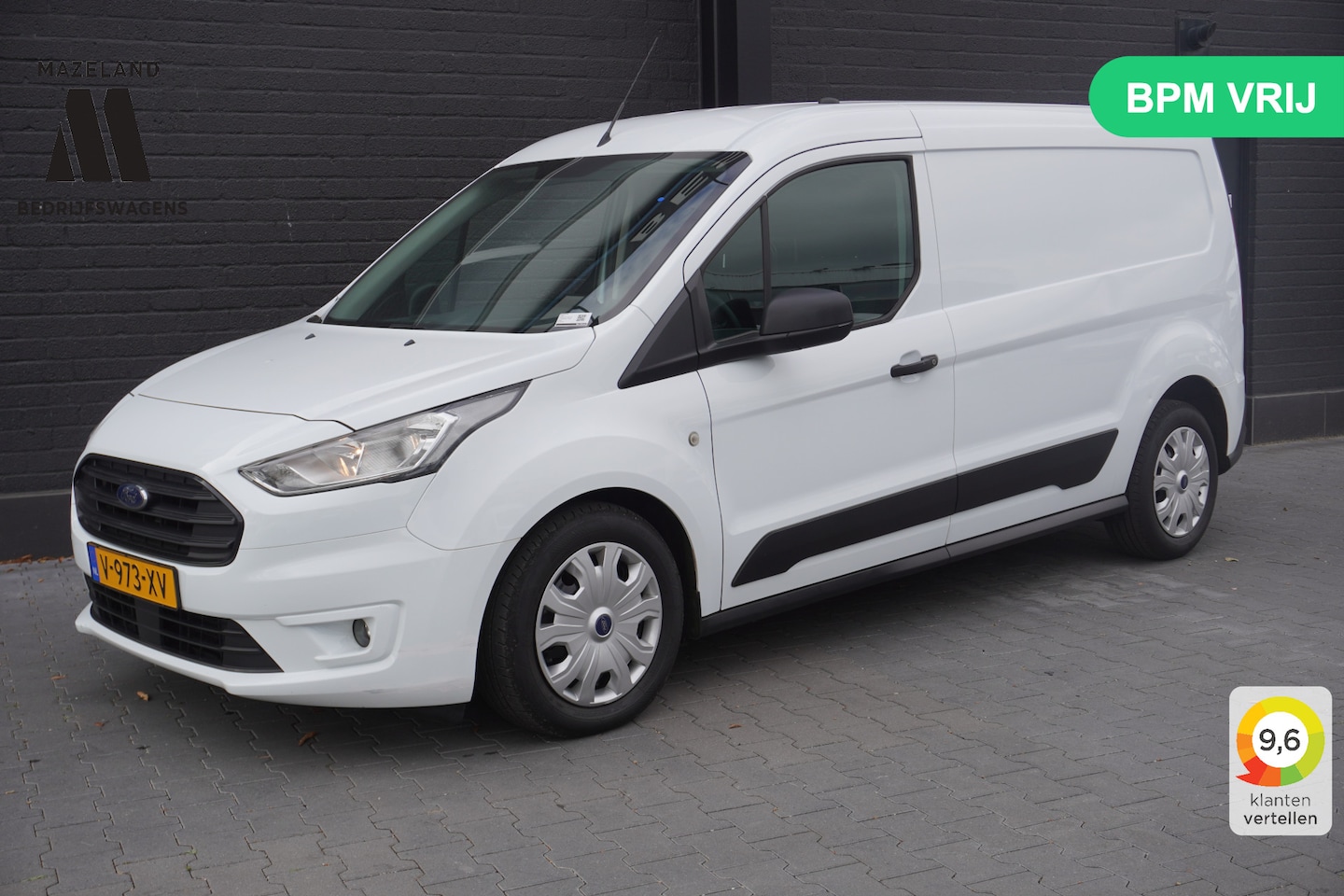 Ford Transit Connect - 1.5 EcoBlue 120PK Automaat L2 EURO 6 - Airco - Navi - Cruise - Trekhaak - €12.900,- Excl. - AutoWereld.nl