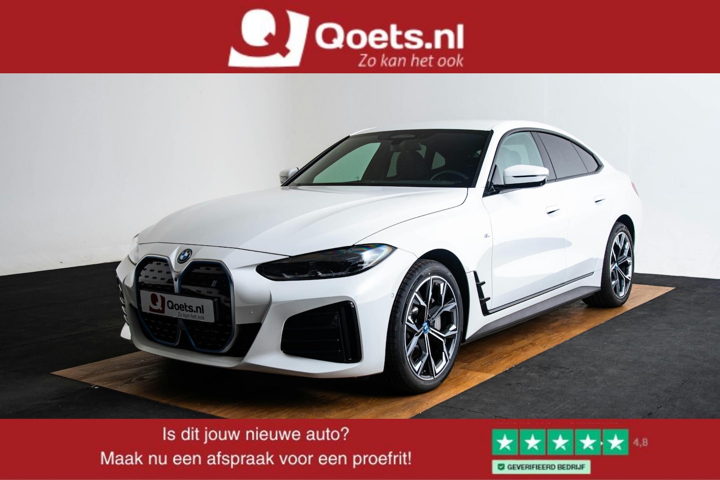 BMW i4 - eDrive40 High Executive 84 kWh M Sport - Trekhaak - Parking/Driving Assistant - Comfort Ac - AutoWereld.nl