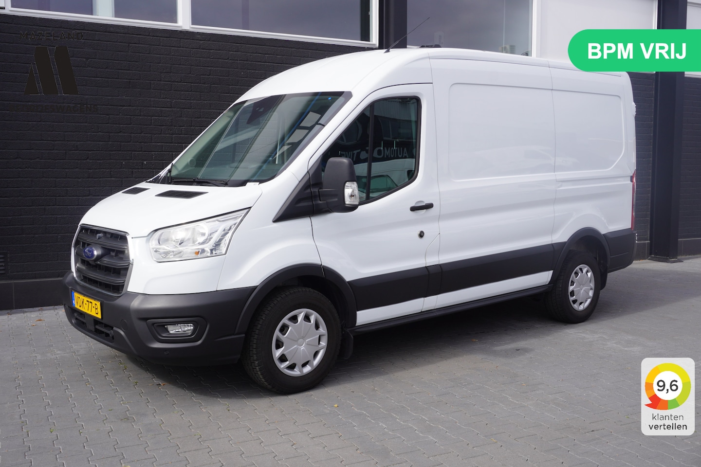 Ford Transit - 2.0 TDCI 170PK Automaat L2H2 EURO 6 - Airco - Navi - Cruise - Trekhaak - €16.900,- Excl. - AutoWereld.nl