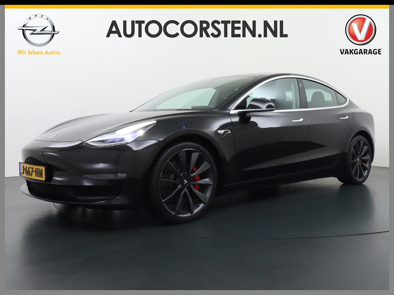 Tesla Model 3 - Performance 513pk 20" AutoPilot Pano.dak Adaptive Cruise Camera''s Leer PDC-A+Voor Wifi Ec - AutoWereld.nl