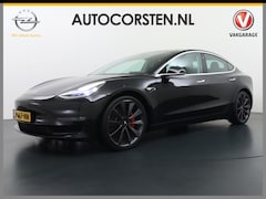 Tesla Model 3 - Performance 513pk 20" AutoPilot Pano.dak Adaptive Cruise Camera''s Leer PDC-A+Voor Wifi Ec