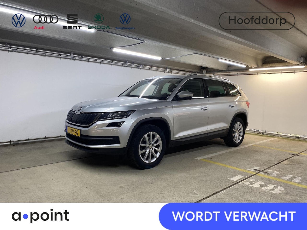 Skoda Kodiaq - 1.5 TSI Business Edition 7p. 150 pk Automaat (DSG) | Navigatie | Elektr. trekhaak | Parkee - AutoWereld.nl