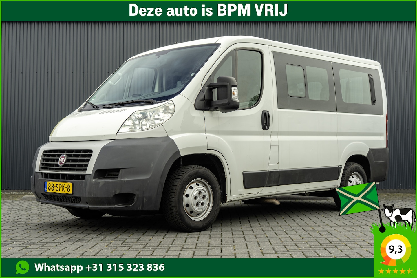 Fiat Ducato Combinato - 30 2.3 MultiJet | 9-Personen - AutoWereld.nl
