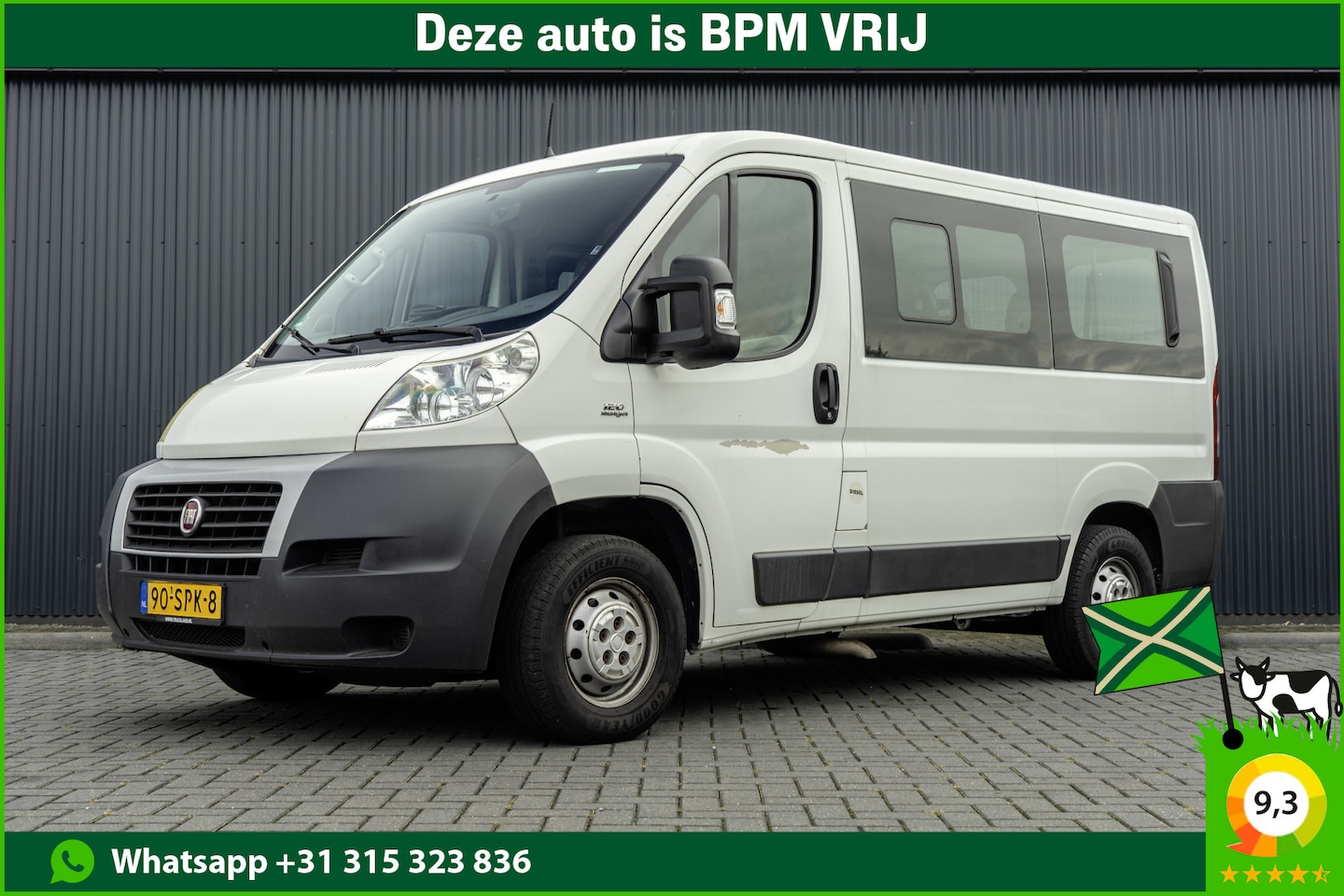 Fiat Ducato Combinato - 30 2.3 MultiJet | 9-Personen - AutoWereld.nl