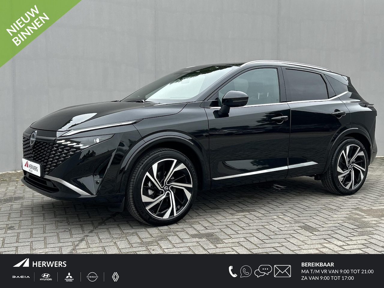 Nissan Qashqai - 1.3 MHEV Xtronic Tekna Plus Automaat / Nieuw model / Facelift / Cold Pack / HUD / Apple Ca - AutoWereld.nl