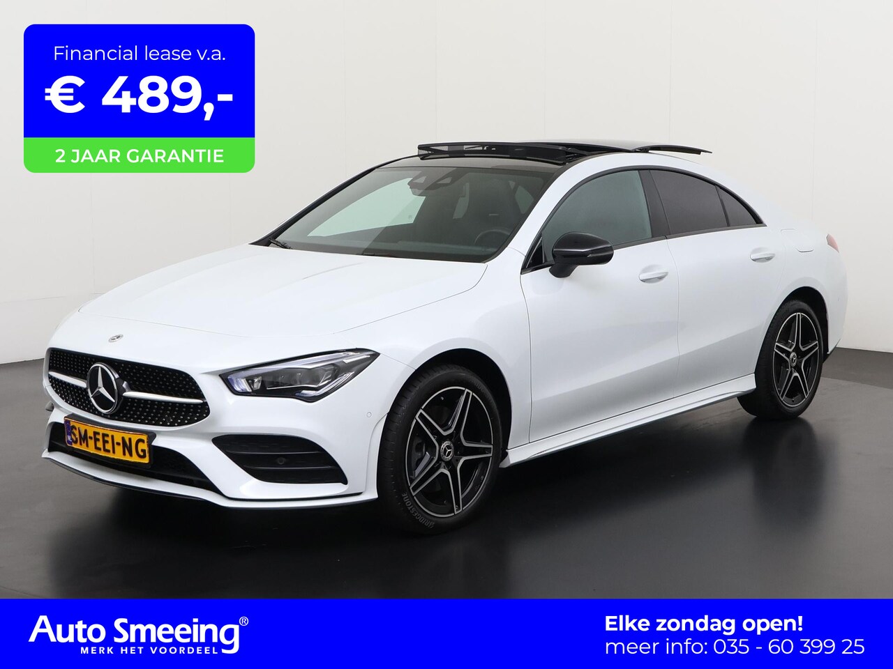 Mercedes-Benz CLA-Klasse - 250e AMG Night | Panoramadak | Multibeam LED | Carplay | Trekhaak | Zondag open! - AutoWereld.nl