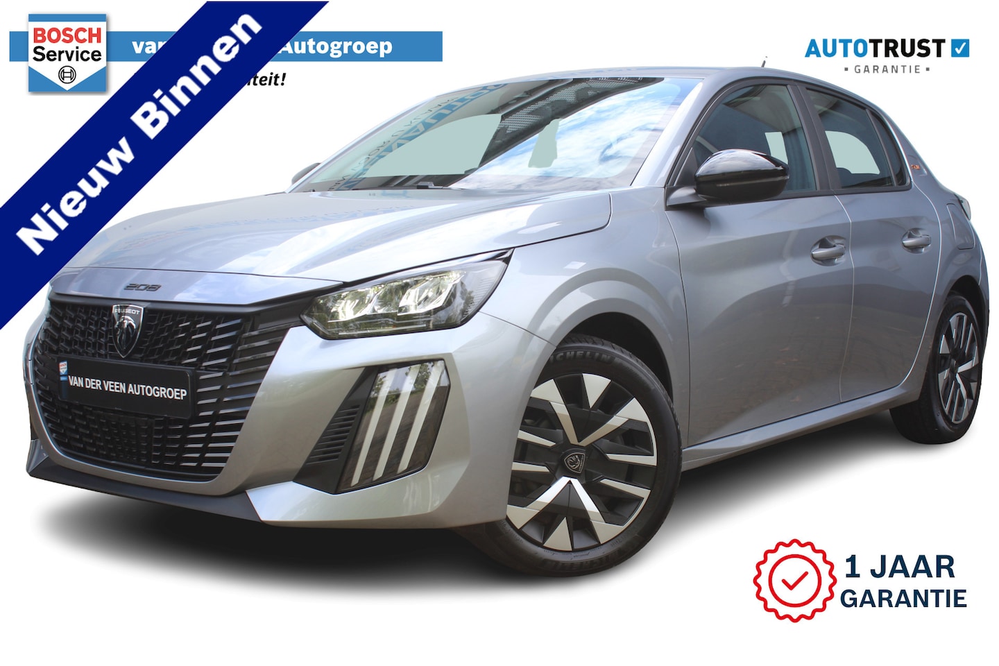 Peugeot 208 - 1.2 Hybrid 110 e-DCS6 Allure | Incl. 12 maanden Garantie | Apple CarPlay/Android Auto | Ai - AutoWereld.nl