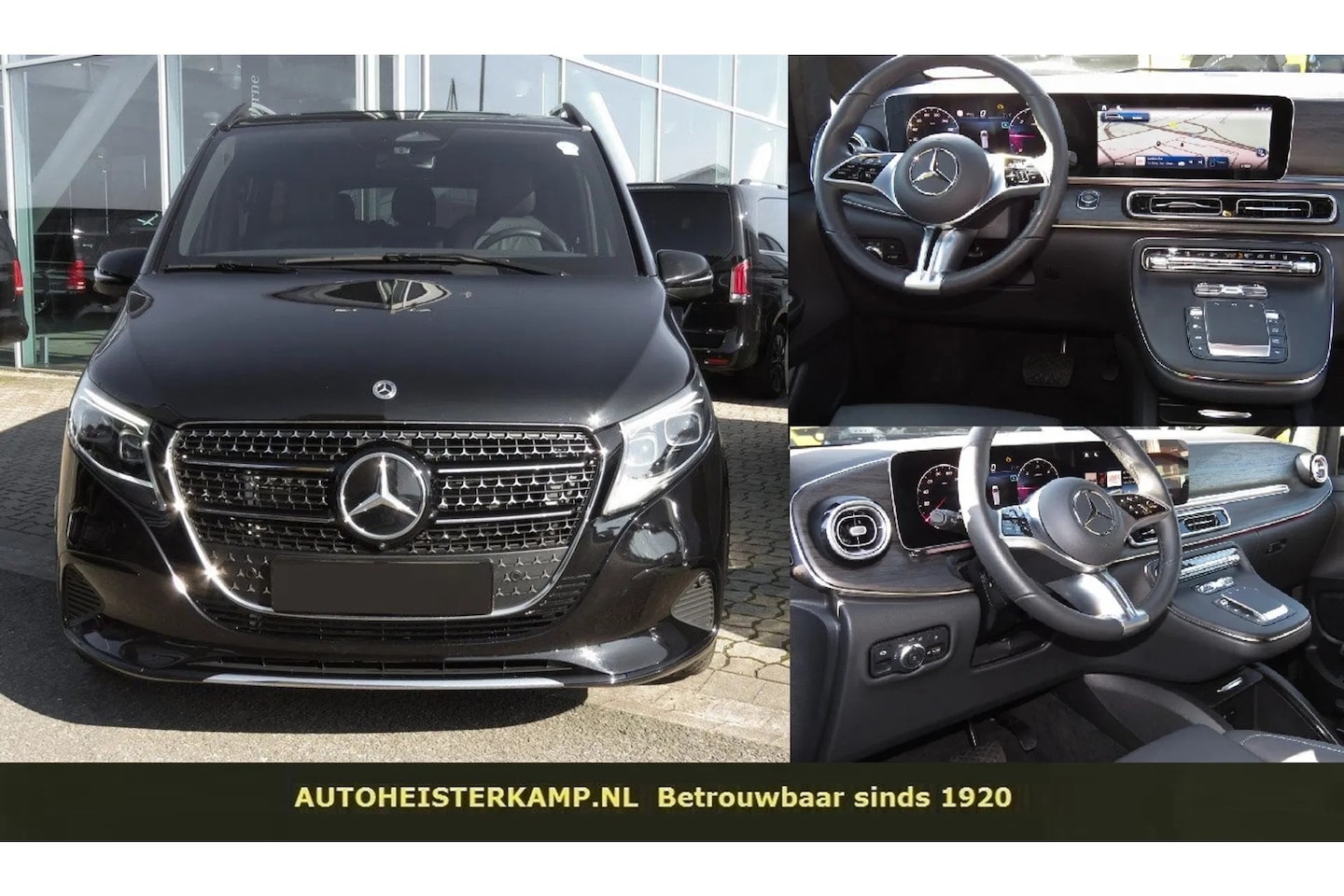 Mercedes-Benz V-klasse - 300d L3 Avantgarde 8 Personen NIEUW MODEL DISTRONIC WIDESCREEN LED LEDER EL. SCHUIFDEUREN - AutoWereld.nl