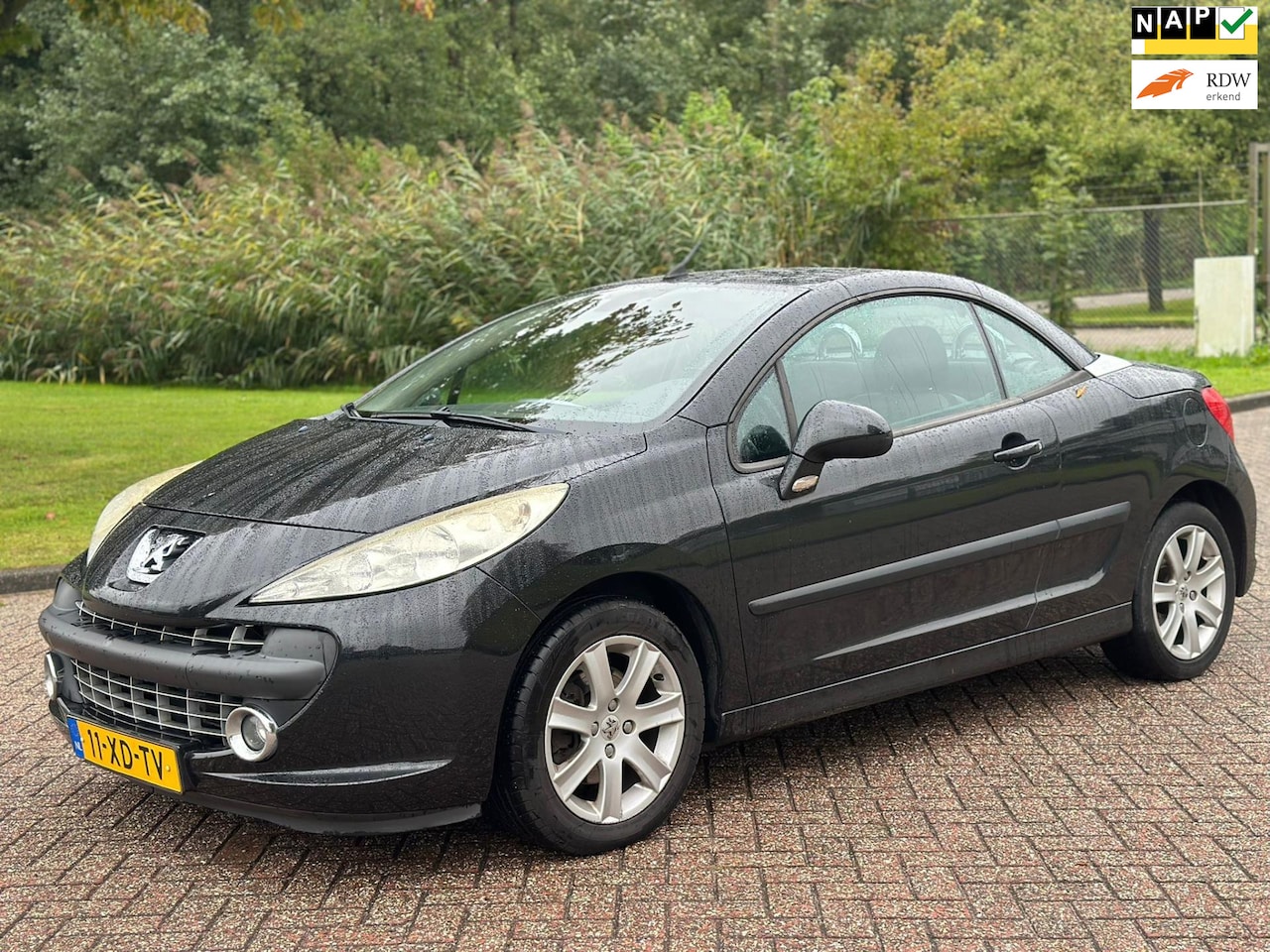 Peugeot 207 CC - 1.6 VTi Première/HARDTOP/AIRCO/CRUISE/ELECRAMEN VOOR-ACHTER - AutoWereld.nl