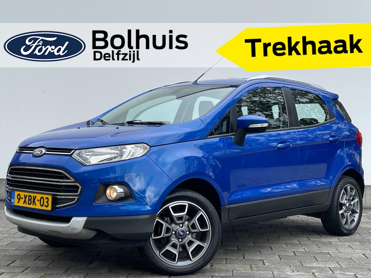 Ford EcoSport - EcoBoost 125PK Titanium | Trekhaak I Climate control I Cruise I 17" LMV | - AutoWereld.nl