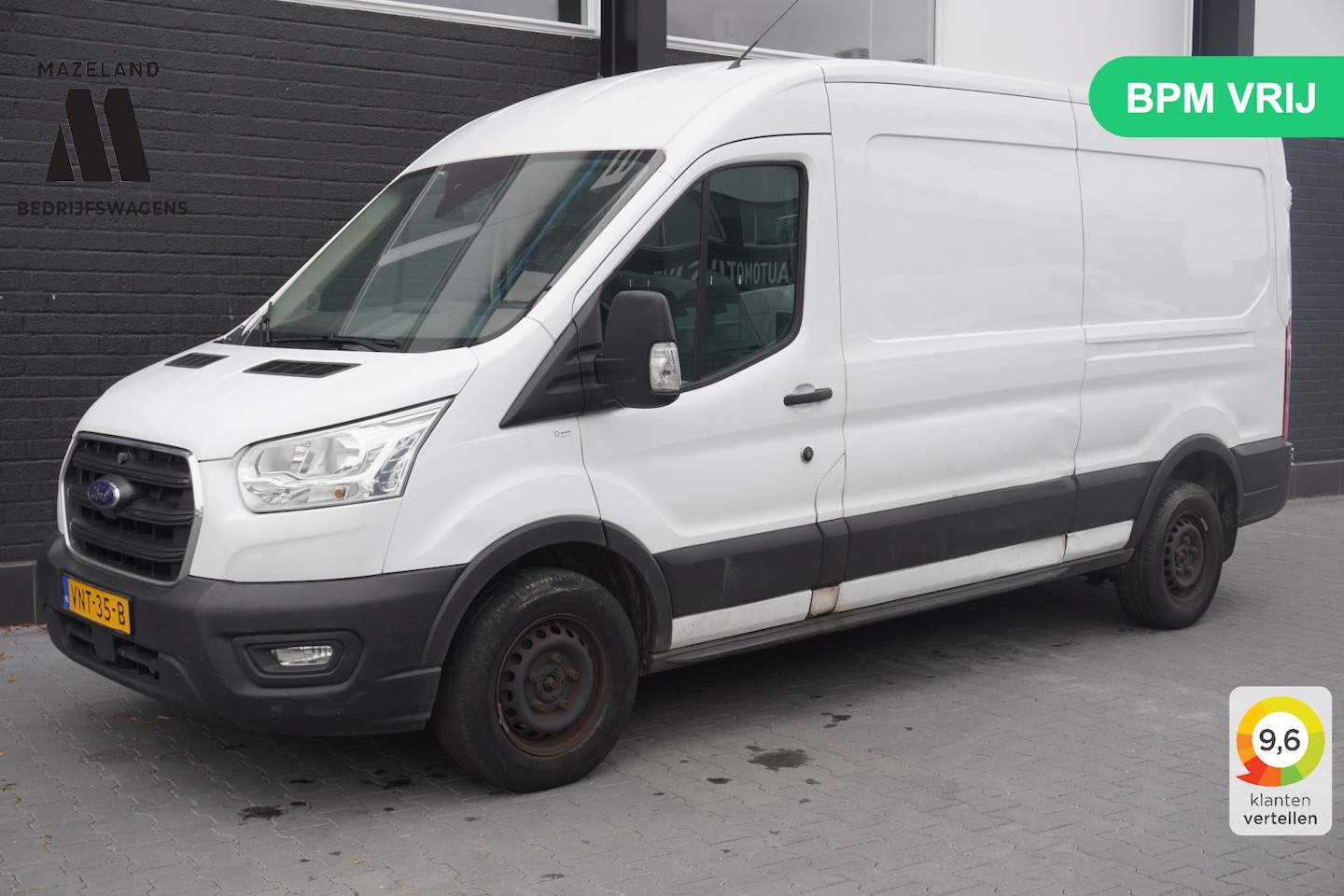Ford Transit - 2.0 TDCI 130 PK L3H2 EURO 6 - Airco -  Navi - Cruise - Schades - €9.950,- Excl. - AutoWereld.nl