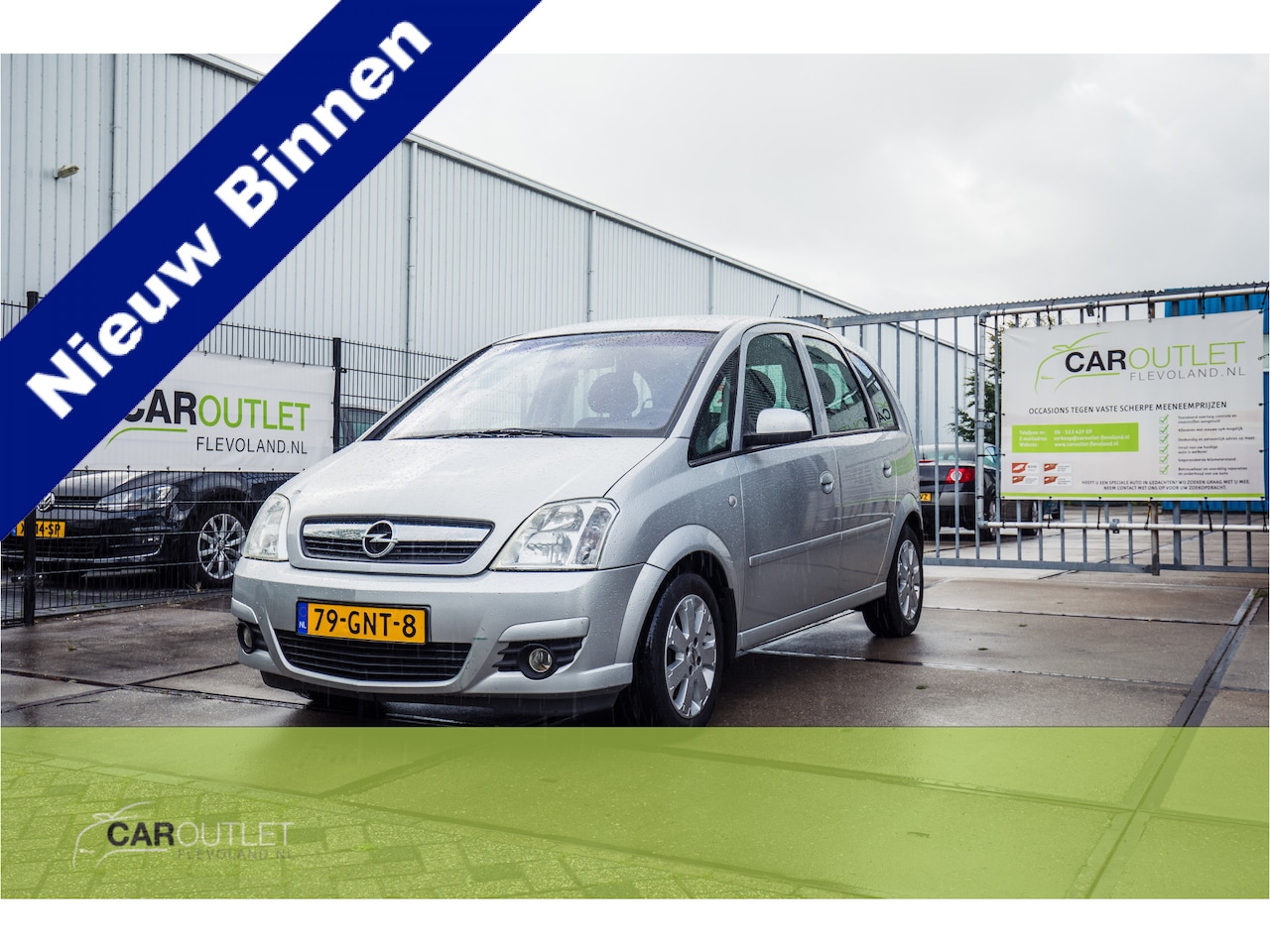 Opel Meriva - 1.6-16V Temptation NIEUW APK Ruimtelijke Meriva waarvan alles in orde is Airco IJSKOUD en - AutoWereld.nl