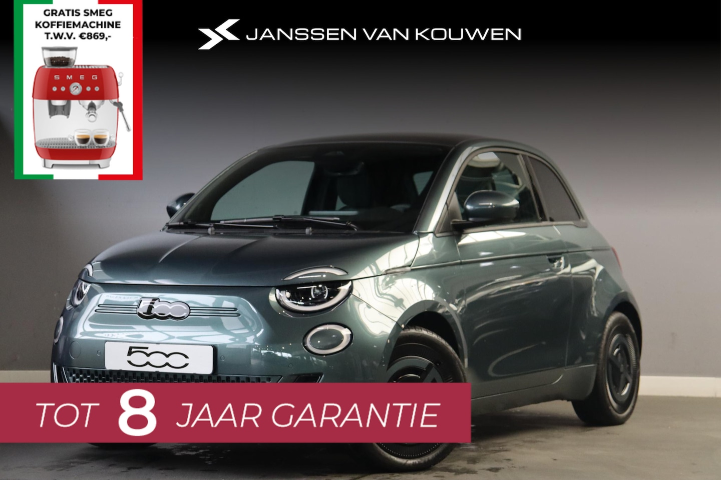 Fiat 500e - Giorgio Armani Edition 42 kWh / Panoramadak / Premium Audio / - AutoWereld.nl
