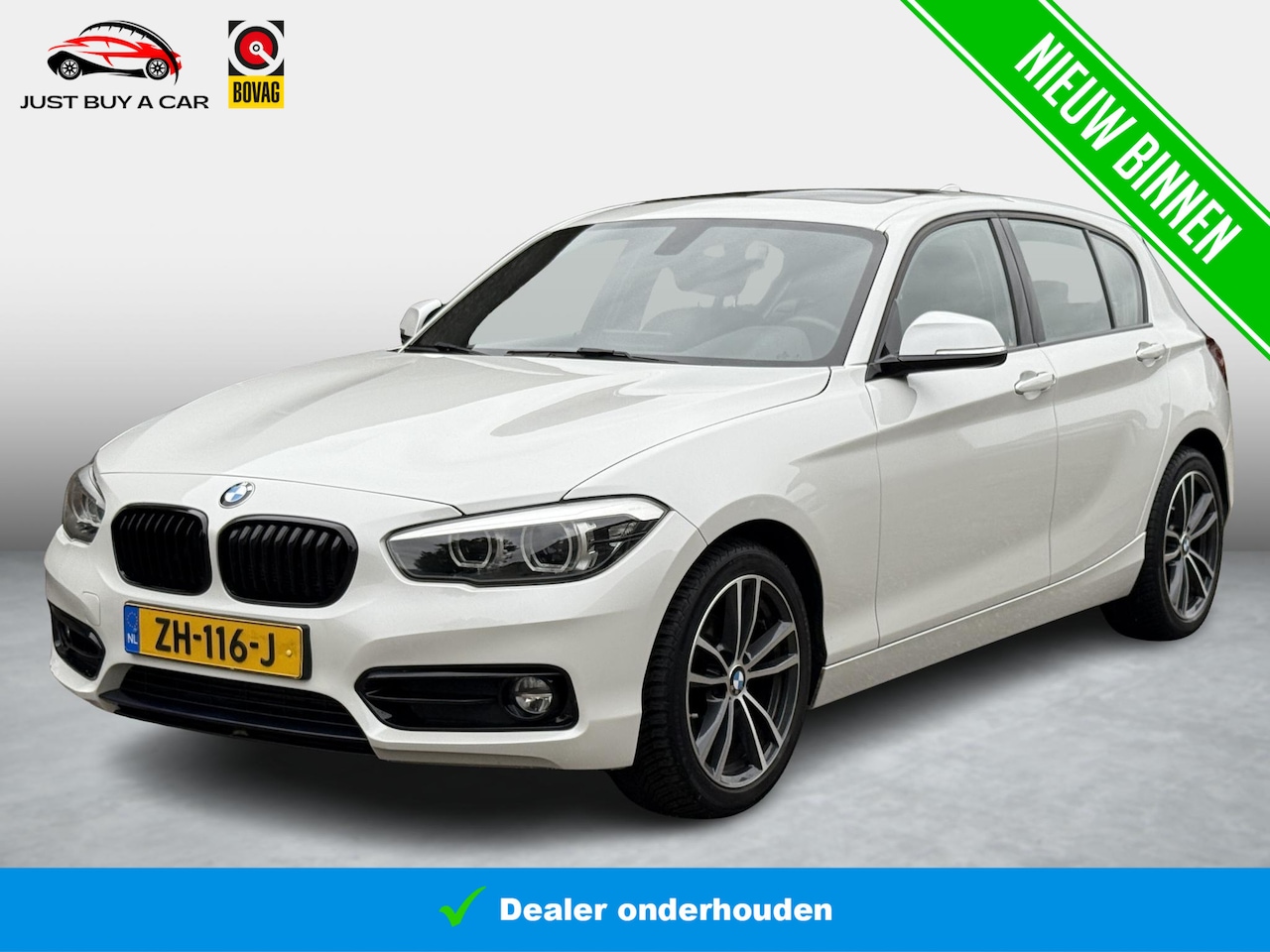 BMW 1-serie - 118i Sport Line Edition Trekhaak / Open dak / - AutoWereld.nl