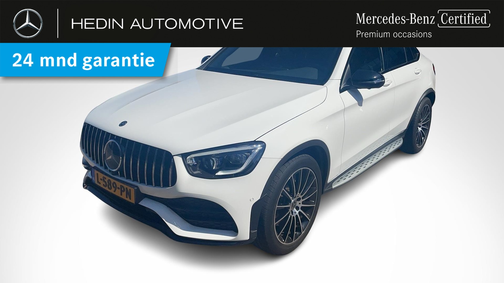 Mercedes-Benz GLC-klasse Coupé - GLC 300 Automaat 4MATIC AMG Line | Nightpakket | Schuifdak | Distronic | Burmester Audio | - AutoWereld.nl