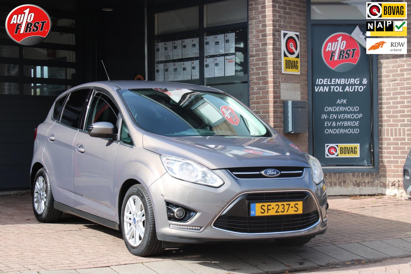 Ford C-Max - 1.6 EcoBoost Titanium // Stoel/Ruitverwarming // PDC // Trekhaak // - AutoWereld.nl