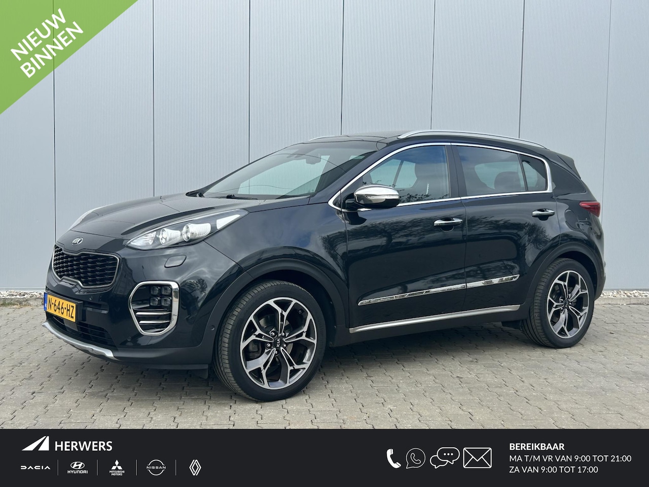 Kia Sportage - 1.6 T-GDI 4WD GT-Line PlusLine / Schuif & Kanteldak / Navigatie / Cruise Control / Camera - AutoWereld.nl