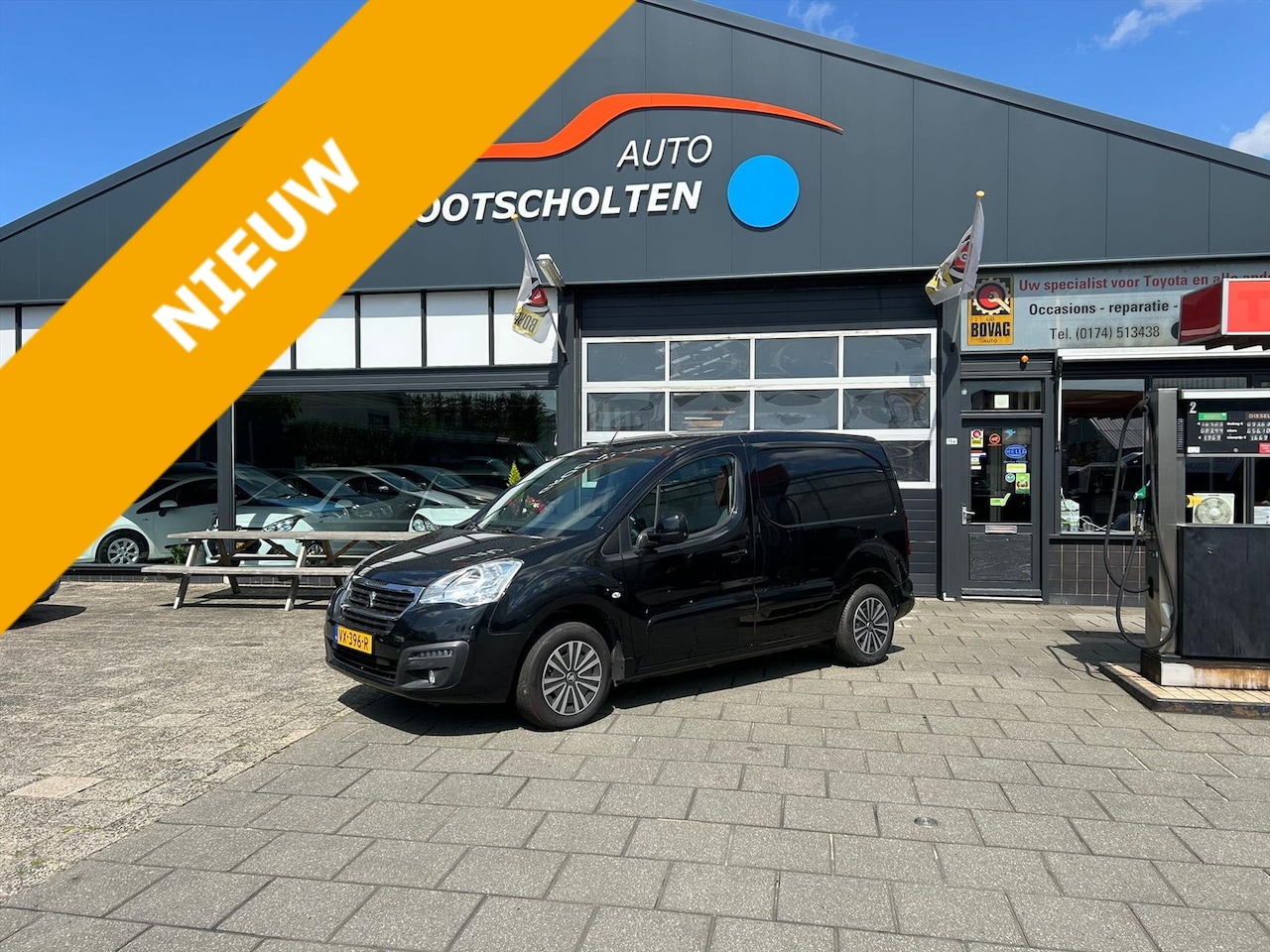 Peugeot Partner - New GB 120 1.6 BlueHDi 100pk EURO 6 S&amp;S 3-zits Première - AutoWereld.nl