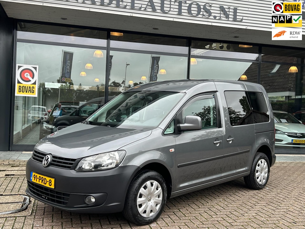 Volkswagen Caddy - 1.2 TSI Trendline 1e Eig! Navi Park.Sens Airco Bluetooth NAP NL-Auto Nette Staat! - AutoWereld.nl