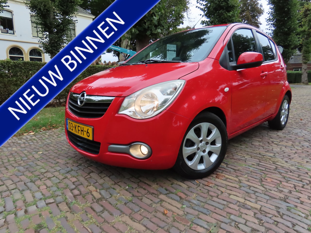 Opel Agila - 1.2 Enjoy Airco Lm Velgen 5 Drs ***Apk t/m 18-9-2026*** - AutoWereld.nl