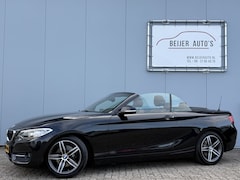 BMW 2-serie Cabrio - 220i Automaat Navigatie/Camera/Leer