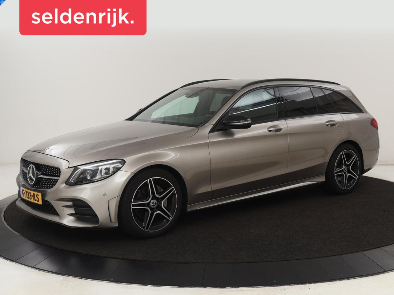 Mercedes-Benz C-klasse - 200 Business Solution AMG | Leder | Carplay | Navigatie | Stoelverwarming | Camera | Adapt - AutoWereld.nl