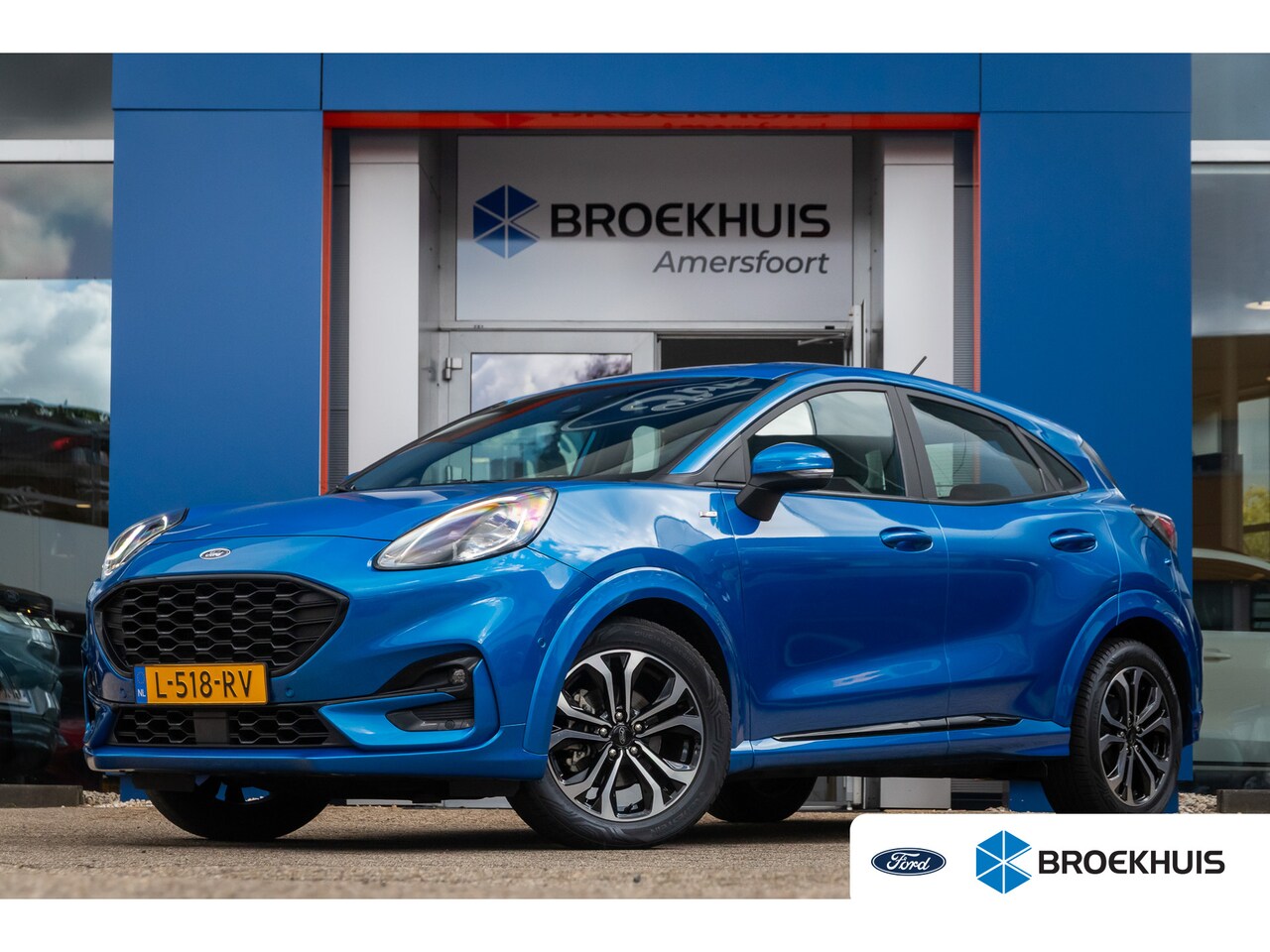 Ford Puma - 1.0 EcoBoost Hybrid ST-Line | Stuur/stoel/voorruit verwarming | Cruise adaptief | Achterui - AutoWereld.nl
