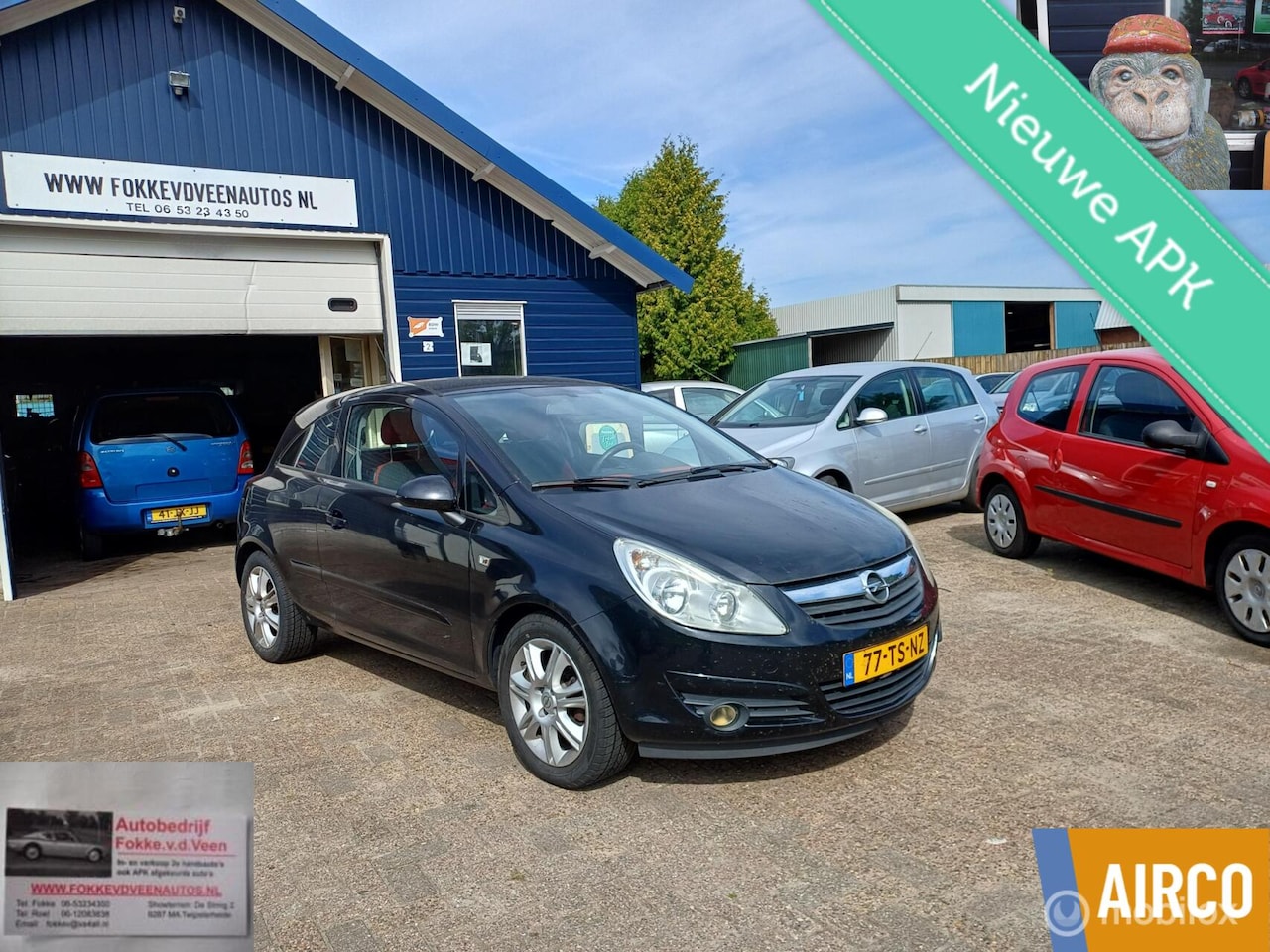 Opel Corsa - 1.2-16V Enjoy Garantie, alle inruil mogelijk - AutoWereld.nl