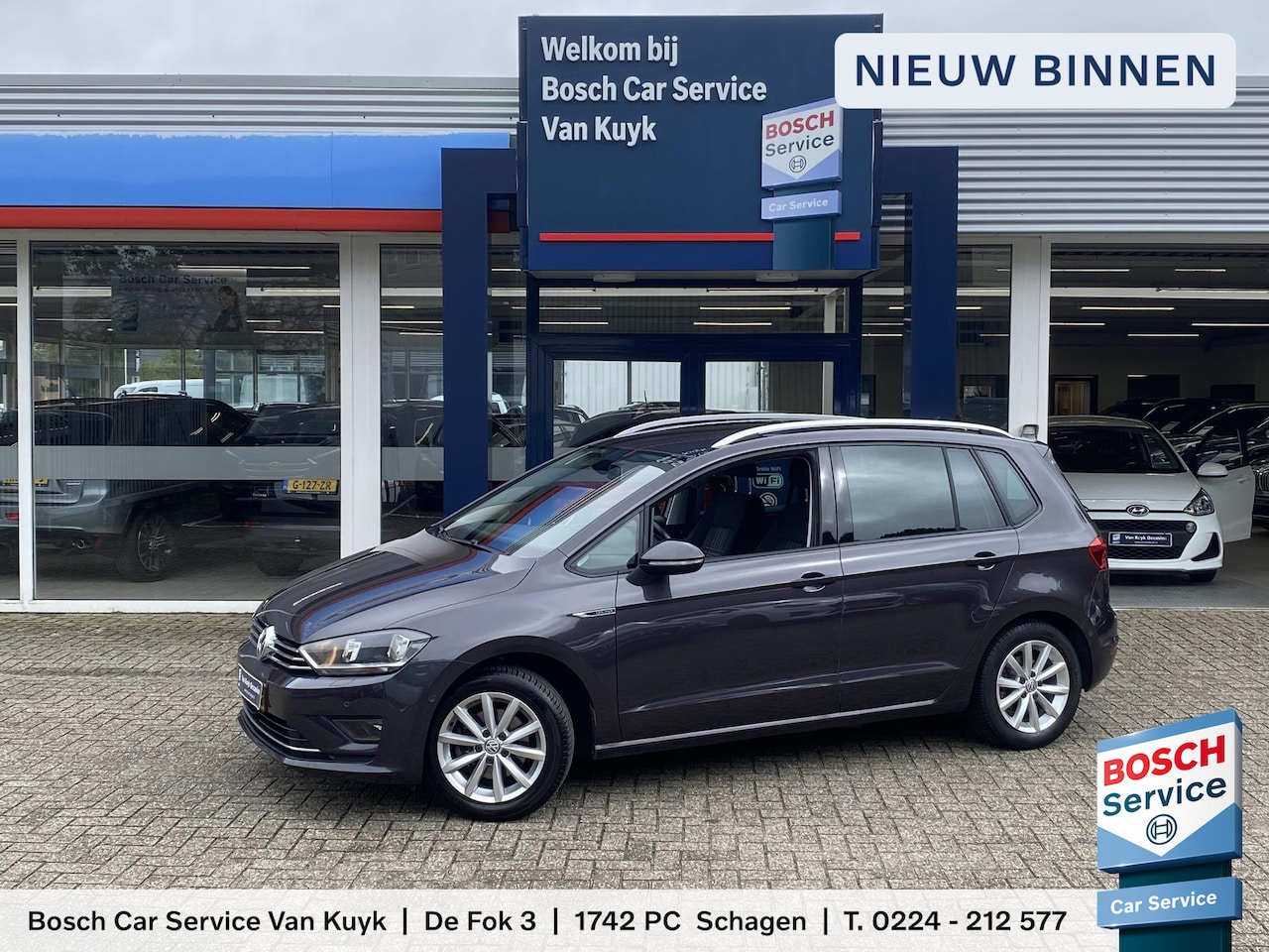 Volkswagen Golf Sportsvan - 1.4 TSI Connected Series / Automaat / Cruise-Control / Climate-Control / Stoelverwarming / - AutoWereld.nl
