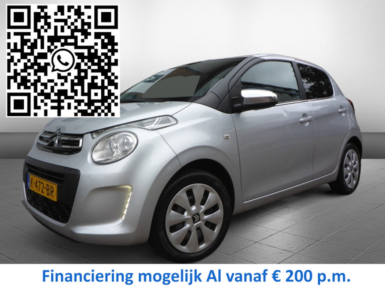 Citroën C1 - 1.0 VTi Feel 1.0 VTi Feel - AutoWereld.nl