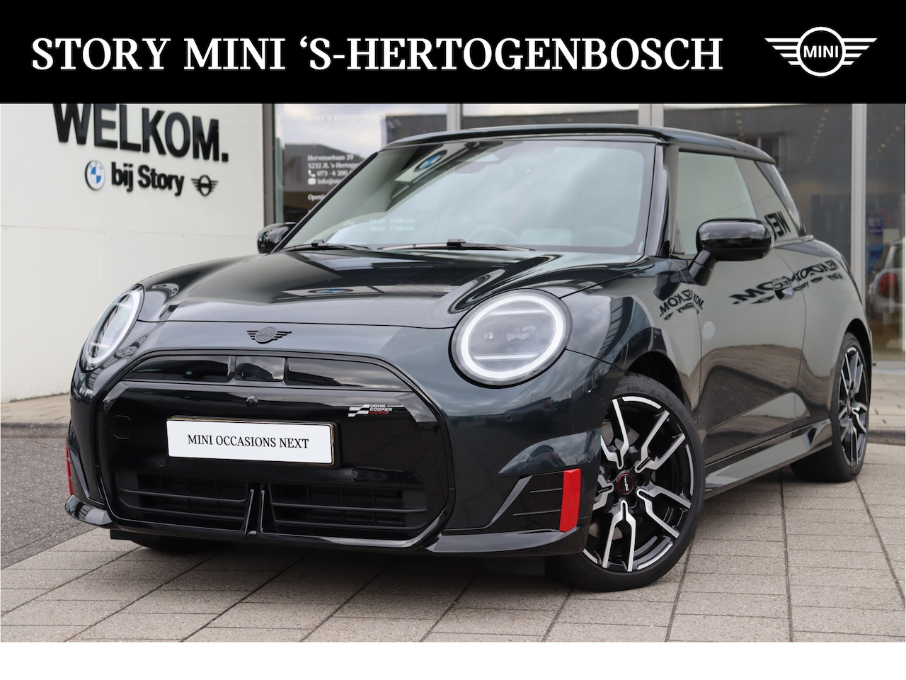 MINI John Cooper Works - E / Pakket XL / 18" John Cooper Works Lap Spoke two-tone met sportbanden - AutoWereld.nl