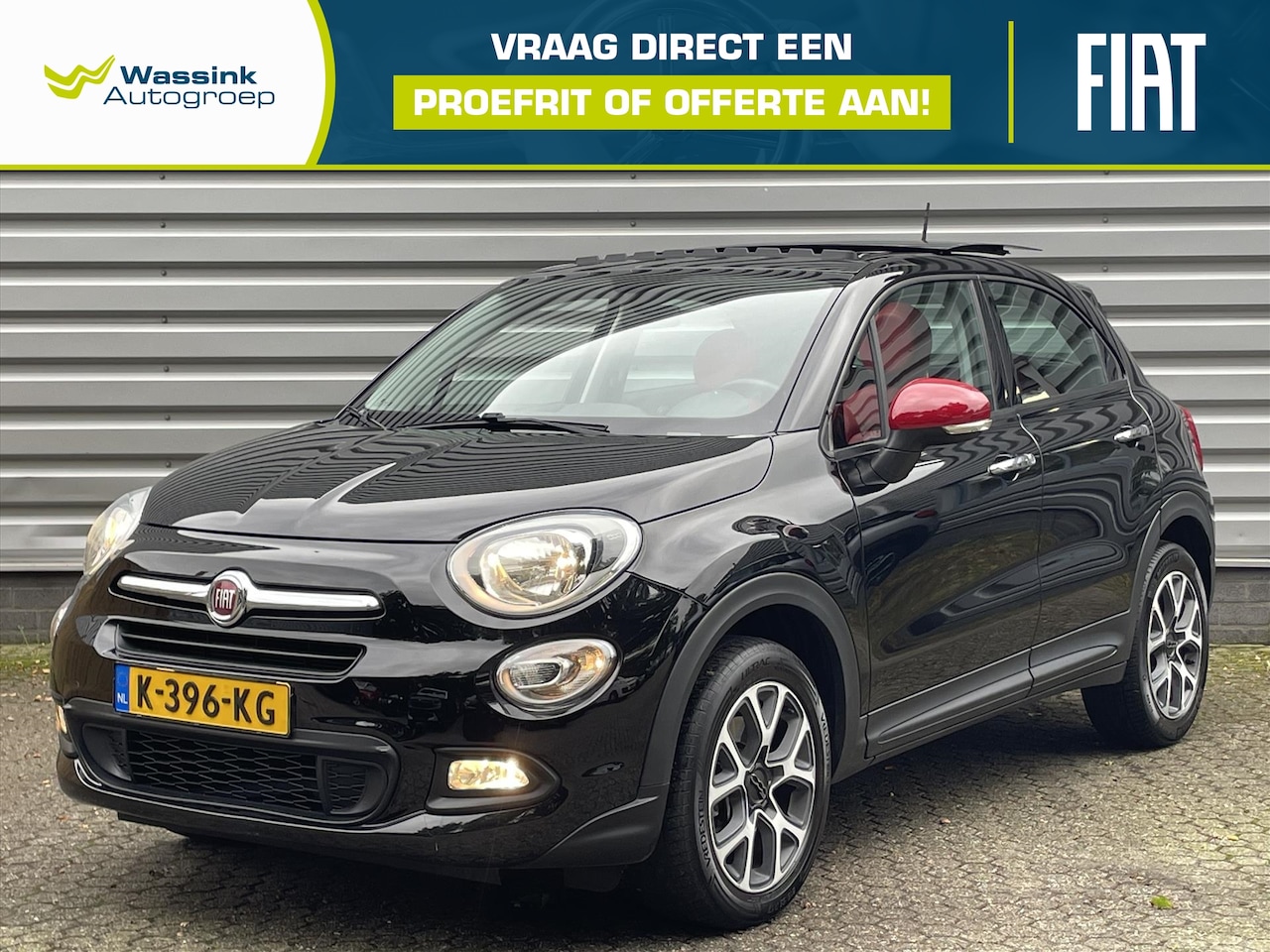 Fiat 500 X - 1.6 110pk Holiday | Navigatie | Schuif/kantel dak | 17'' Lichtmetalen velgen | Parkeersens - AutoWereld.nl