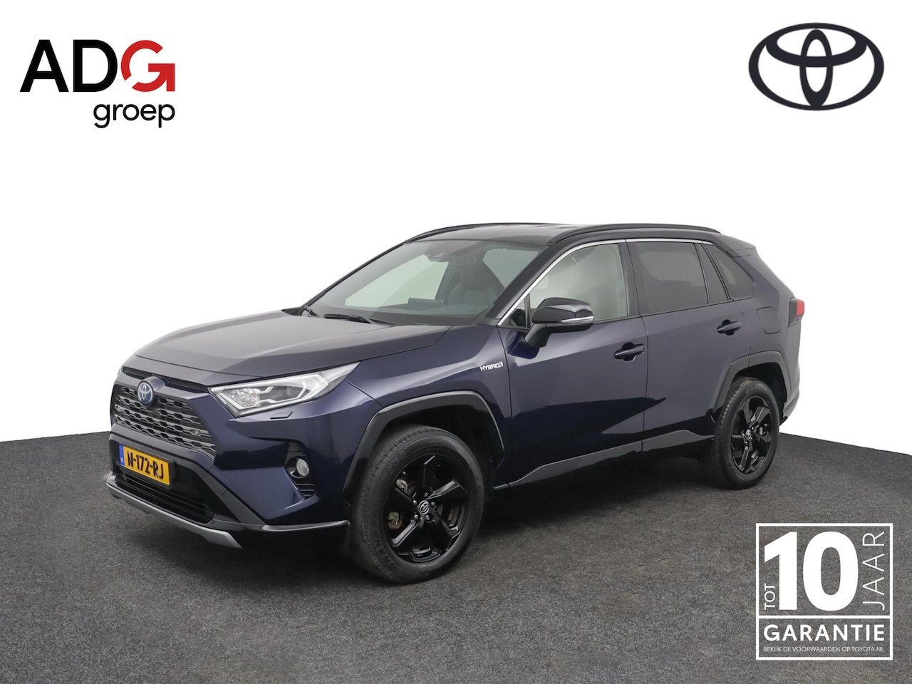Toyota RAV4 - 2.5 Hybrid Bi-Tone | Stoel stuur en voorruitverwarming | Electrische achterklep | Apple ca - AutoWereld.nl