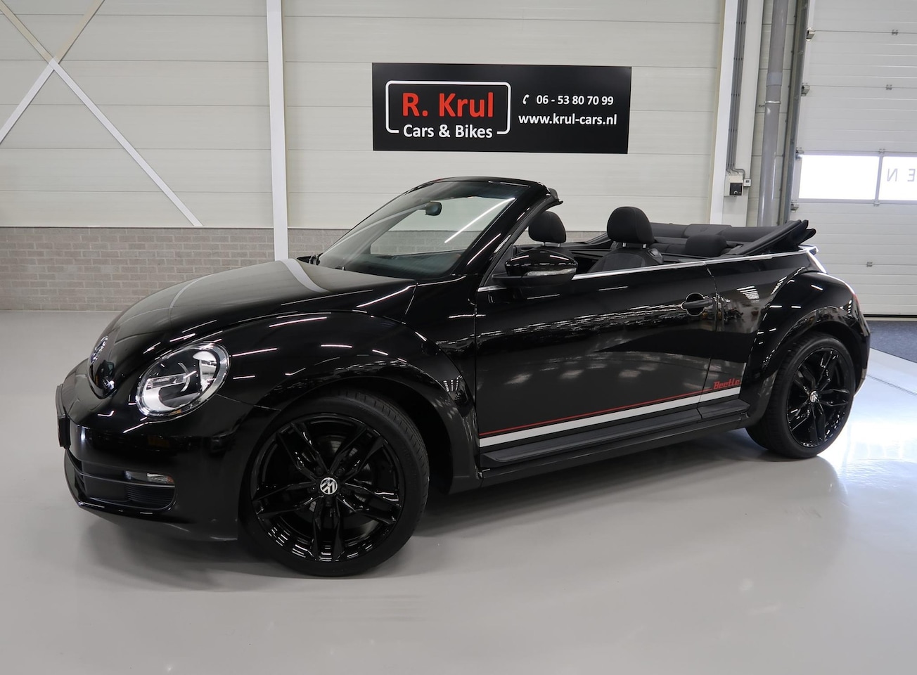Volkswagen Beetle Cabriolet - 1.2 TSI BMT Airco Cruise PDC Sportvelgen 19 inch 1e Eigenares Windscherm Achterspoiler Boe - AutoWereld.nl