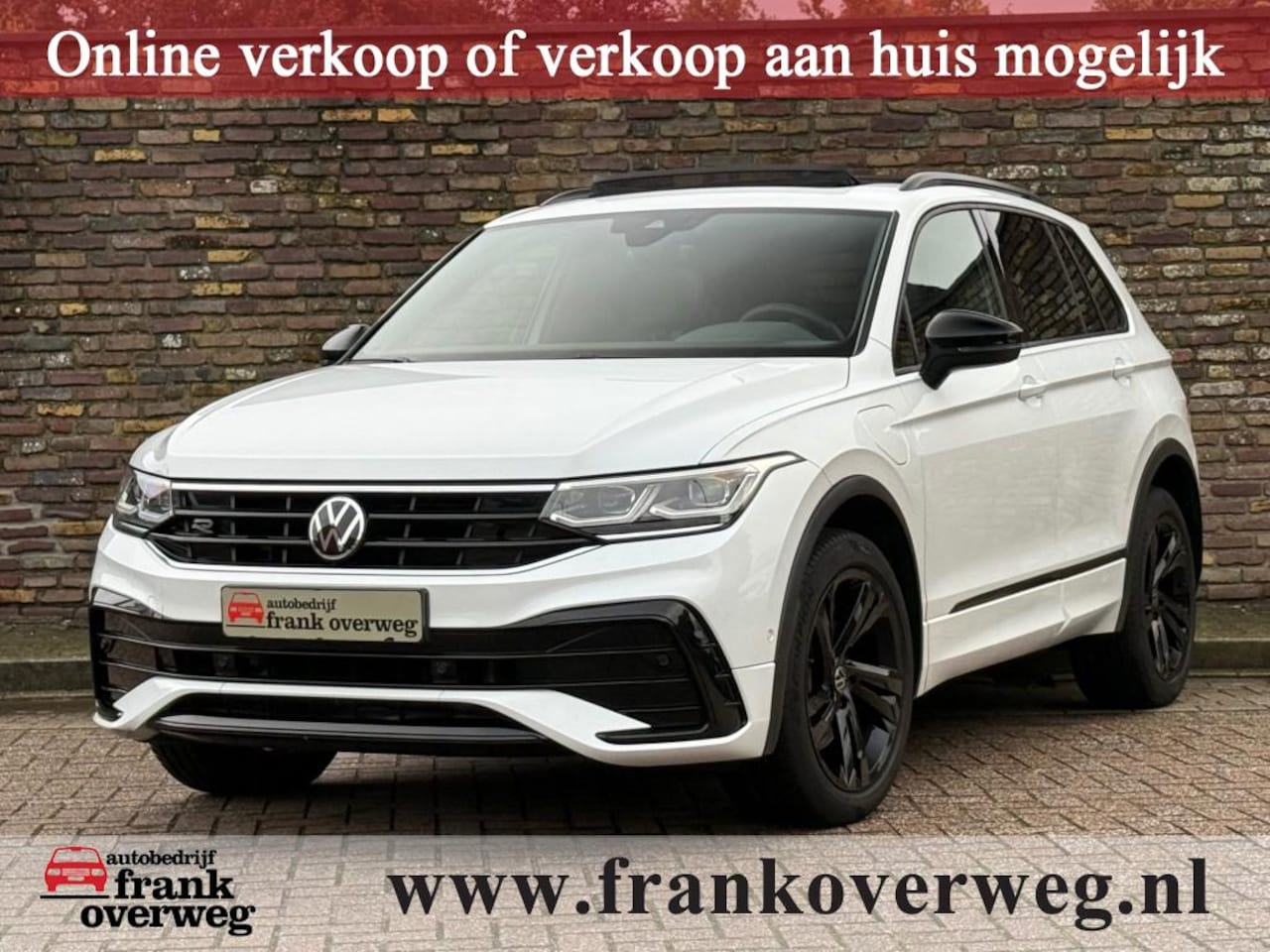 Volkswagen Tiguan - 1.4 TSI eHybrid R-LINE Black Style Panodak Trekhaak Leer - AutoWereld.nl