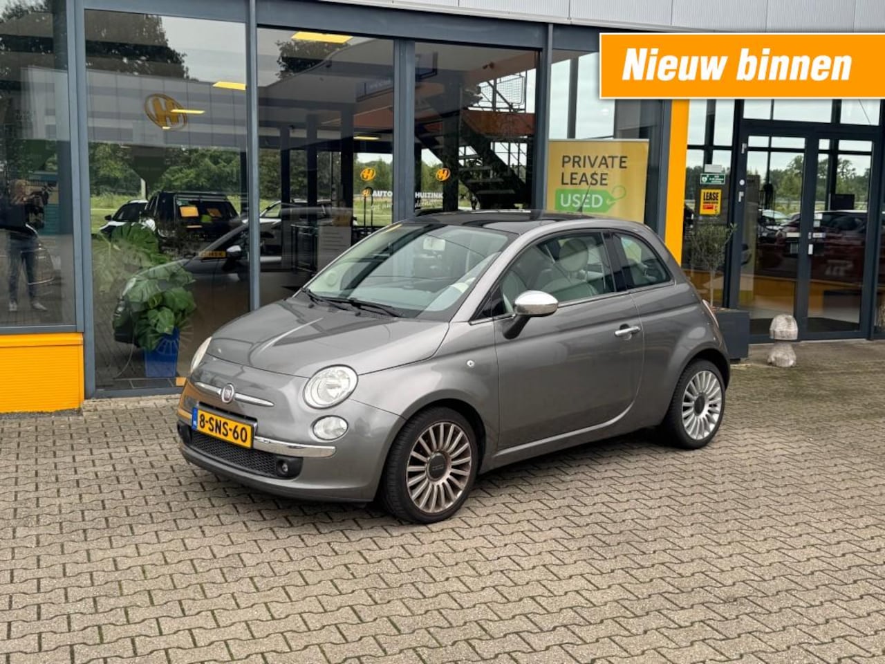 Fiat 500 - 0.9 TwinAir Lounge - airco - panoramadak - AutoWereld.nl