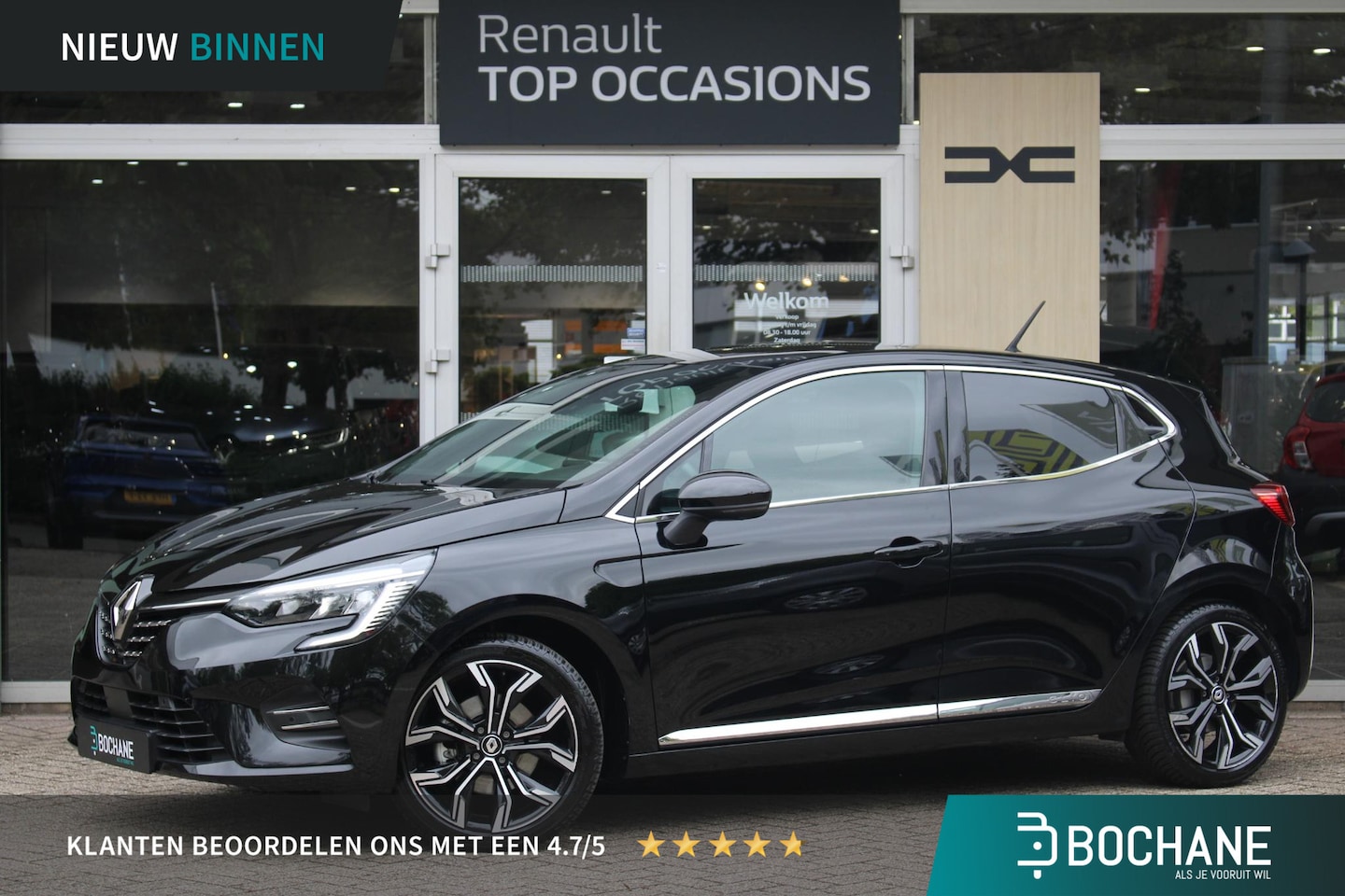 Renault Clio - 1.6 E-Tech Hybrid 140 Intens All season banden | Climate Control | Navigatie | Apple/Andro - AutoWereld.nl