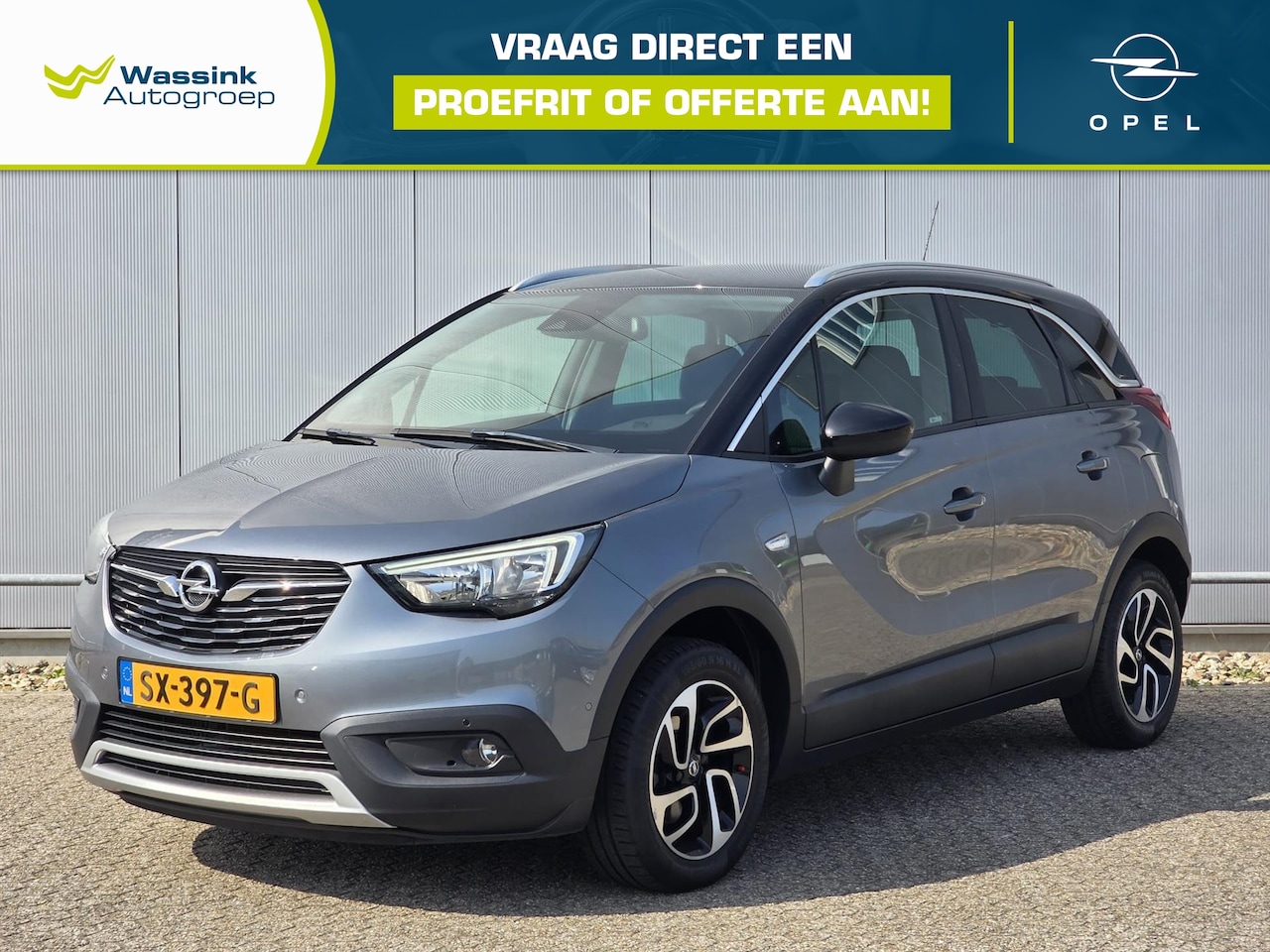 Opel Crossland X - 110pk Innovation Automaat | Navigatie | Parkeercamera | Stoel en stuurverwarming - AutoWereld.nl