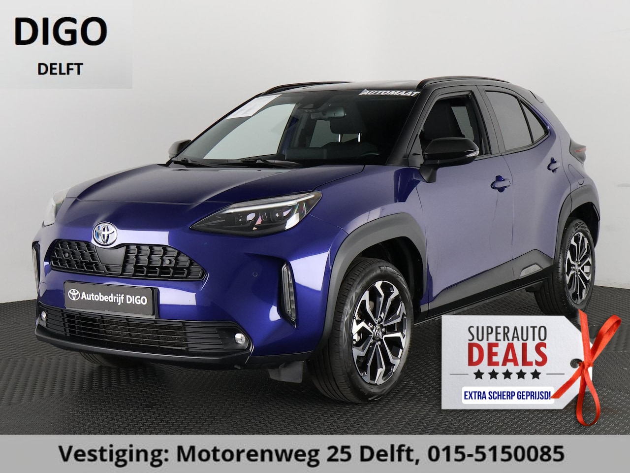 Toyota Yaris Cross - 1.5 HYBRID BI-TONE EXPLORE-PACK GARANTIE 3-2033 NAVI.CAMERA.BSM. PDC V+A - AutoWereld.nl