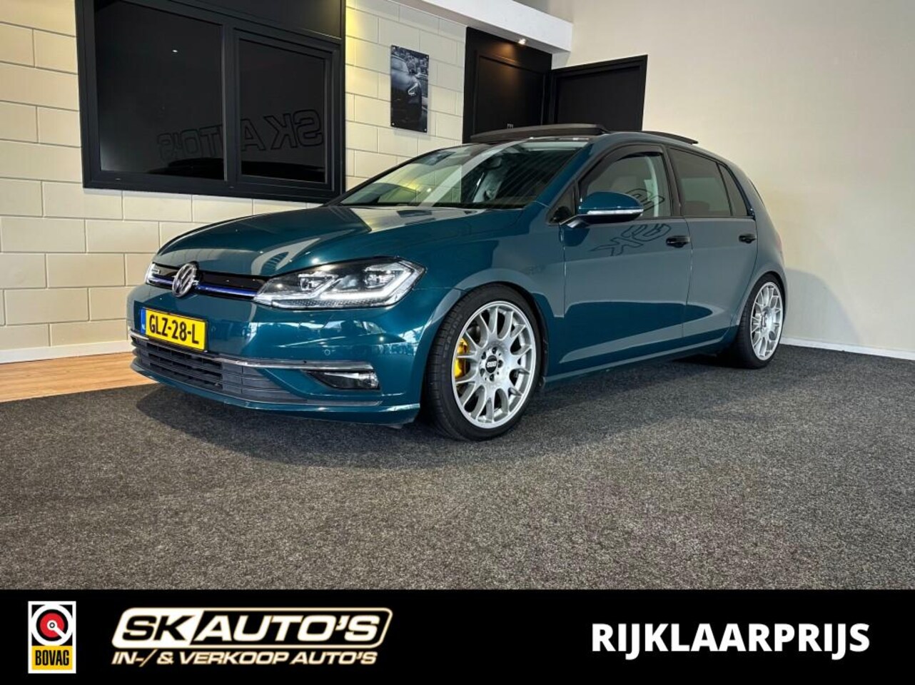 Volkswagen Golf - 1.5 TSI HIGHLINE STOEL/STUURVERW l PANORAMA l LMV l CAMERA l CLIMATE - AutoWereld.nl